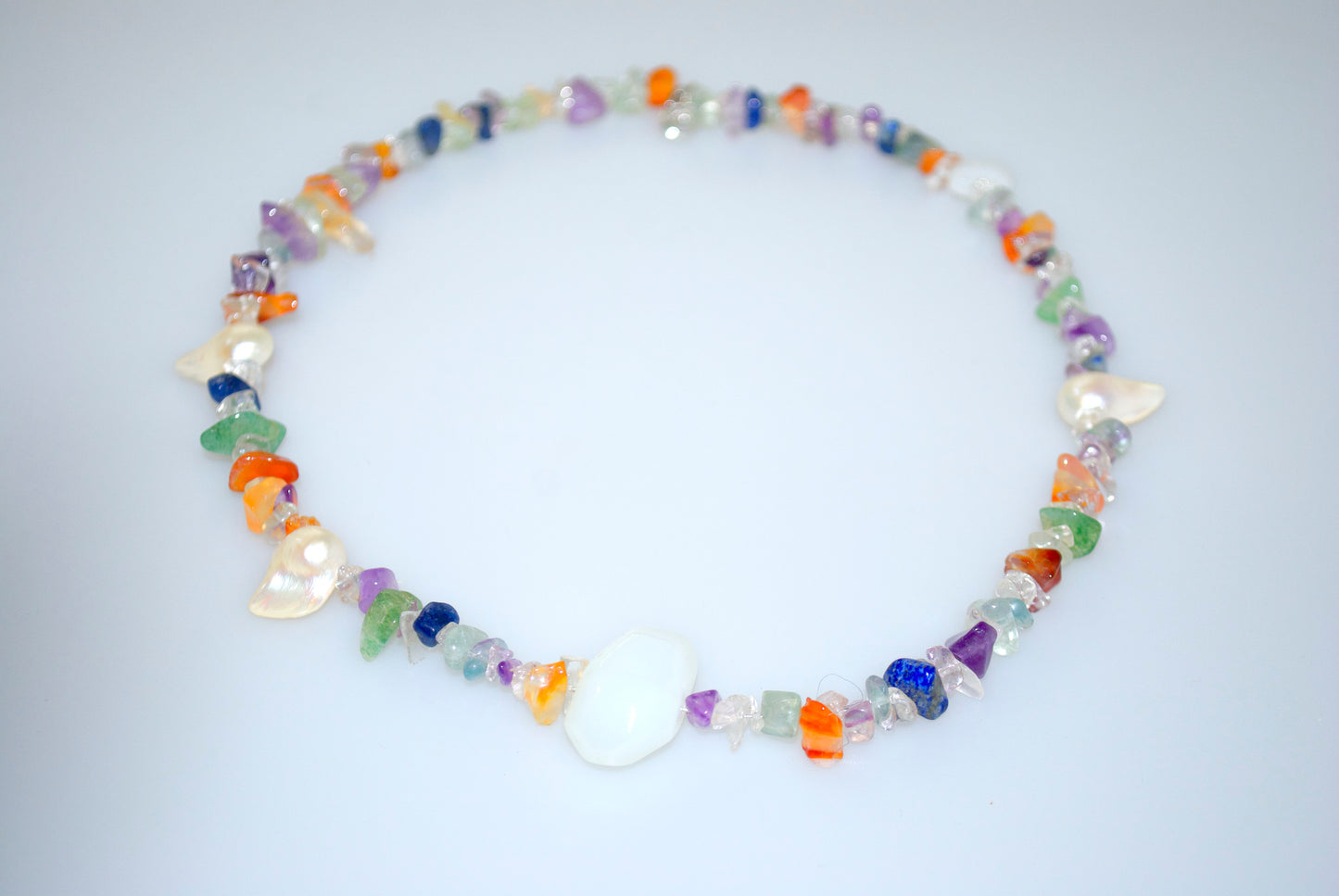 Crystal necklace: mixed